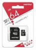 Карта памяти Smartbuy MicroSDXC 64GB Class10 UHS-I+адаптер
